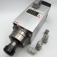 Air Cooled 4.5KW ER32 Spindle Motor 220V 4Bearing 18000rpm CNC Router Milling